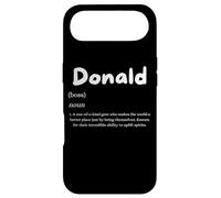 Carcasa para iPhone Air Donald Definition Personalized Trump Name Costume For Donald
