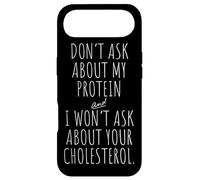 Carcasa para iPhone Air Don't Ask About Protein & I Won'T Ask About Your Cholesterol