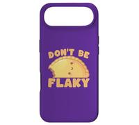 Carcasa para iPhone Air Don't Be Flaky Pastry Juego de Palabras Lindo Comida Humor