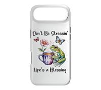 Carcasa para iPhone Air Don't Be Stressin' Life'S a Blessing God Fully Rely On Frog
