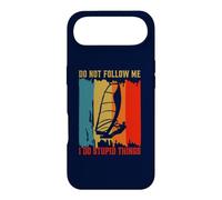 Carcasa para iPhone Air Don't Follow Me I Do Stupid Things Retro Windsurf