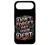 Carcasa para iPhone Air Don't Forget Pay Your Debt Finance Joke Collection -