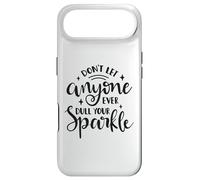 Carcasa para iPhone Air Don't Let Anyone Ever Dull Your Sparkle - Cita Motivacional