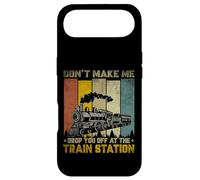 Carcasa para iPhone Air Don't Make Me Drop Lovers Travel Station Railroad