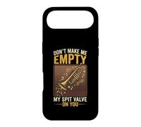 Carcasa para iPhone Air Don't Make Me Empty My Spit Valve On You Funny Trumpet