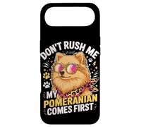 Carcasa para iPhone Air Don't Rush Me My Pomeranian Comes First Dog Lover