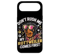 Carcasa para iPhone Air Don't Rush Me My Rottweiler Comes First