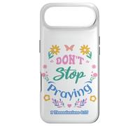 Carcasa para iPhone Air Don't Stop Praying 1 Tesalonicenses 5:17 (Pastel)