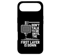 Carcasa para iPhone Air Don't Talk Until First Layer Is Down 3D Printing Funny