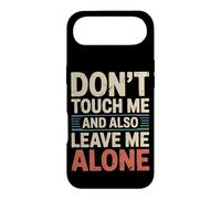 Carcasa para iPhone Air Don't Touch Me and Also Leave Me Alone Introvertido -