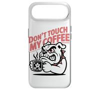 Carcasa para iPhone Air Dont Touch My Coffee Propietario De Un Bulldog Aficionado Al