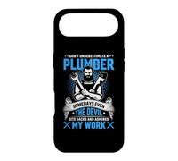 Carcasa para iPhone Air Don't Underestimate A Plumber Some Days Even The Devil Sits