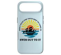 Carcasa para iPhone Air Don't Wait for Your Ship to Come in, Swim out To It Cita