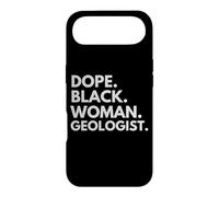 Carcasa para iPhone Air Dope Black Woman Geólogo empoderado Mes de la Historia Negra