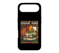 Carcasa para iPhone Air Dordogne France Flag Castillos Vintage Travel Graphic