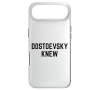 Carcasa para iPhone Air Dostoevsky Knew Leer Literatura Rusa Filosofía Novelas