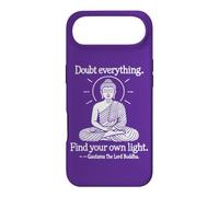 Carcasa para iPhone Air Doubt Everything v2 Buda Zen Mindfulness Line Art