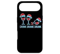 Carcasa para iPhone Air Drink Drank Drunk - Camiseta Divertida de Navidad Vino