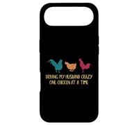 Carcasa para iPhone Air Driving My Husband Crazy One Chicken at a Time Funny Chicken