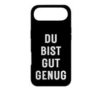 Carcasa para iPhone Air Du BIST Gut Genug You Are Good Enough