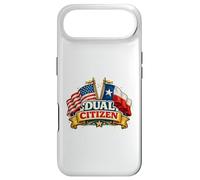 Carcasa para iPhone Air Dual Citizen Texas American Flag Patriotic Funny Pride