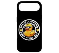 Carcasa para iPhone Air Duck Around and Find out I Love Duck Lover Pato de Goma Divertido