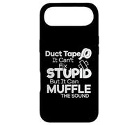 Carcasa para iPhone Air Duct Tape Can't Fix Stupid but it Can Muffle The Sound Funny