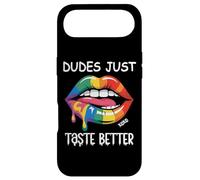 Carcasa para iPhone Air Dudes Just Taste Better Lips Rainbow Gay Pride LGBT LGBTQ+
