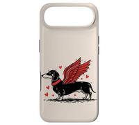 Carcasa para iPhone Air Dueño de Perro Salchicha con alas de ángel Lindo Perro Salchicha