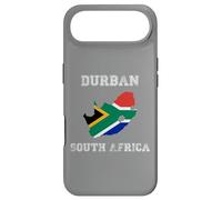 Carcasa para iPhone Air Durban Sudáfrica Vintage Sudáfrica Bandera Mapa Diseño