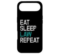 Carcasa para iPhone Air Eat Sleep Law Repeat Abogado Diciendo
