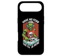 Carcasa para iPhone Air Ecualizador Musical de Halloween Have No Fear The DJ Is Here Zombie
