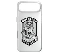 Carcasa para iPhone Air Ecualizador Musical de Halloween Have No Fear The DJ Is Here Zombie