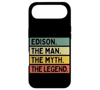Carcasa para iPhone Air Edison The Man The Myth The Legend - Cita Personalizada Divertida