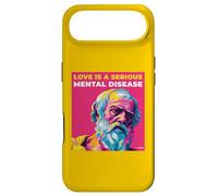 Carcasa para iPhone Air El Amor es una Enfermedad Mental Palabras de sabiduría de Platón Estilo de Arte Pop