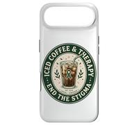 Carcasa para iPhone Air El café Helado y la Terapia Ponen Fin al estigma Conciencia sobre la Salud Mental