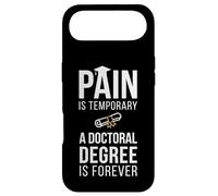 Carcasa para iPhone Air El Dolor es Temporal Un doctorado es para Siempre un doctorado Graduado