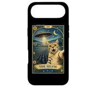 Carcasa para iPhone Air El Gato Selfie Tarot Carta OVNI Alien Sci Fi Parodia Invasión