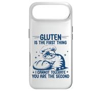 Carcasa para iPhone Air El Gluten es lo Primero Que no Puedo tolerar Gato sin Gluten