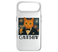 Carcasa para iPhone Air El Gran Catsby - Divertida Parodia de Gato Retro
