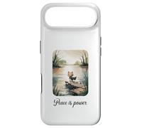 Carcasa para iPhone Air El Lindo Gato Peace Is Power de Calm Lake Art