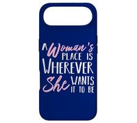Carcasa para iPhone Air El Lugar de una Mujer está Donde quiera Que esté - Empoderarla