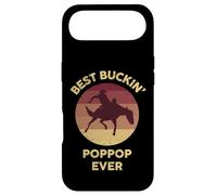 Carcasa para iPhone Air El Mejor Western de Buckin' Poppop de la Historia, Rodeo, Cowboy Bucking Horse