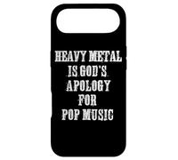 Carcasa para iPhone Air El Metal Pesado es disculpa de los Dioses por la Cabeza Divertida del Metal de la música del Pop