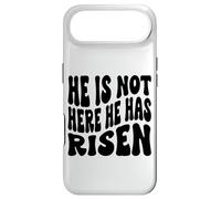 Carcasa para iPhone Air Él no está aquí ha resucitado Christian Happy Resurrection