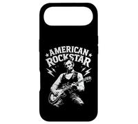 Carcasa para iPhone Air El Presidente Abraham Lincoln Tocando la Guitarra American Rock Star
