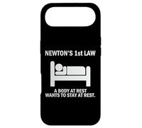 Carcasa para iPhone Air El Primer Humor de la Ley de Newton para Nerds y Estudiantes de la Ciencia