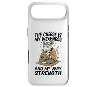 Carcasa para iPhone Air El Queso es mi Debilidad Funny Rata Meme Vintage Ratas Broma