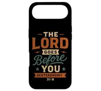 Carcasa para iPhone Air El Señor va Ante ti Deuteronomio 31 8 Vintage Christian