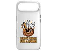 Carcasa para iPhone Air Electricista Divertido Choco a la Gente para ganarse la Vida